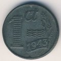 Нидерланды 1 цент 1943 год