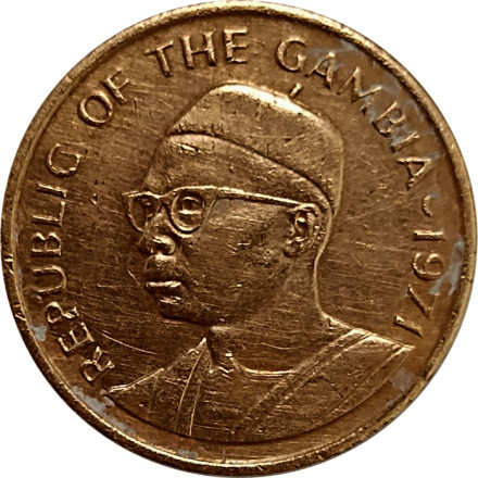 Гамбия 5 бутут 1971 год