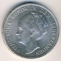 Нидерланды 1 гульден 1939 год - Вильгельмина