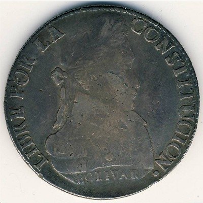 Боливия 8 солей 1834 год