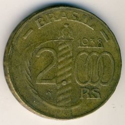 Бразилия 2000 рейс 1938 год - Герцог Кашиас