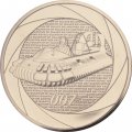 Великобритания 5 фунтов 2024 год - Джеймс Бонд, агент 007 - Умри, но не сейчас (в буклете)