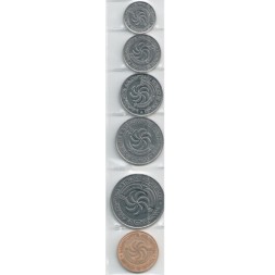 Набор из 6 монет Грузия 1993 год