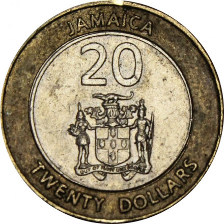 Ямайка 20 долларов 2006 год