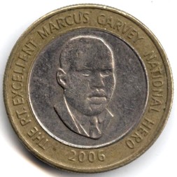 Ямайка 20 долларов 2006 год