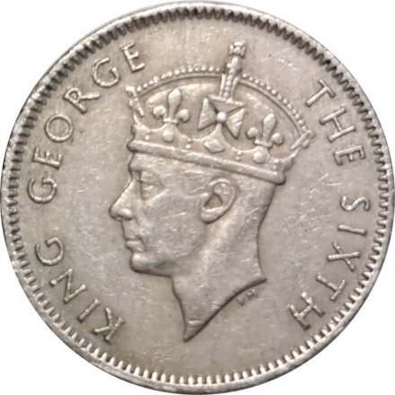 Маврикий 1/4 рупии 1951 год