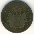 Гаити 2 сантима 1894 год