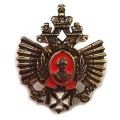 Знак фрачный Герб РФ &quot;Суворовское военное училище&quot;