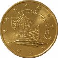 Кипр 50 евроцентов 2013 год - Судно «Кирения»