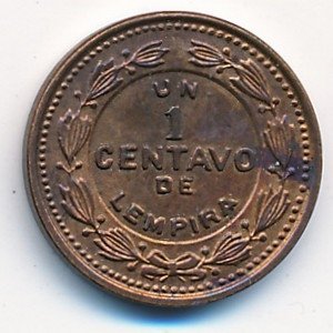 Гондурас 1 сентаво 1954 год