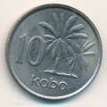 Нигерия 10 кобо 1988 год