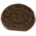 Денга 1735 год Анна Иоанновна (1730 - 1740) - VF