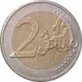 Кипр 2 евро 2009 год - 10 лет валютному союзу