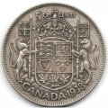 Канада 50 центов 1938 год - Король Георг VI