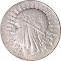 Польша 5 злотых 1933 год - Королева Ядвига
