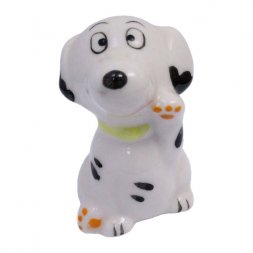 Фарфоровая статуэтка "Щенок-Далматинец", (Тип-2)