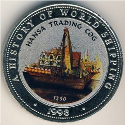 Сомали 25 шиллингов 1998 год