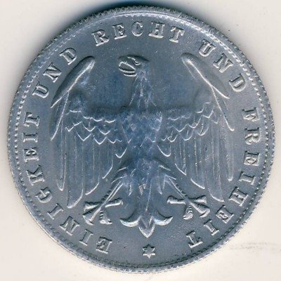 Веймарская республика 500 марок 1923 год (D)