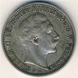 Пруссия 2 марки 1904 год