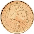 Сан-Марино 5 евро 2020 год - Знаки зодиака - Стрелец