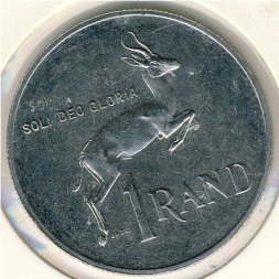 ЮАР 1 рэнд 1989 год