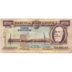 Ангола 20 эскудо 1956 год - F