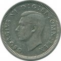 Великобритания 3 пенса 1941 год - Король Георг VI