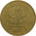 ФРГ 10 пфеннигов 1978 год - J