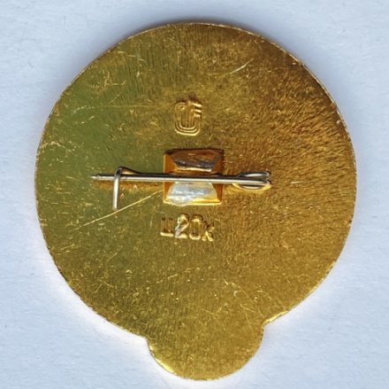 Значок. Сборная мира Динамо СССР. 60 лет 1989 Яшин