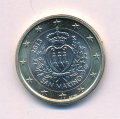 Сан-Марино 1 евро 2013 год - Герб Сан-Марино