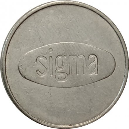 Жетон Япония Game Fantasia 1984. Sigma