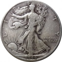 США 1/2 доллара 1944 год (D)