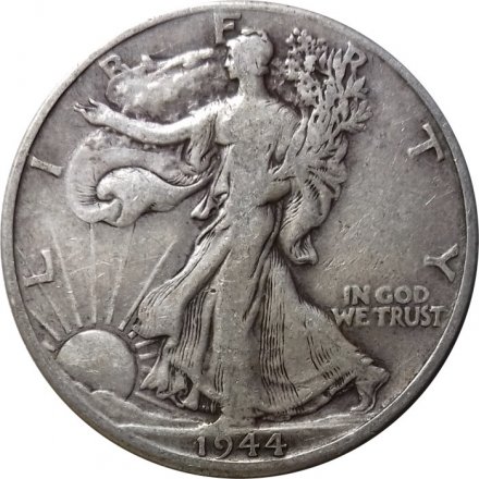 США 1/2 доллара 1944 год (D)