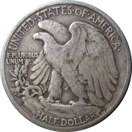 США 1/2 доллара 1944 год (D)