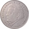 ФРГ 2 марки 1996 год (D) - Франц Йозеф Штраус, 40 лет Федеративной Республике (1949-1989)
