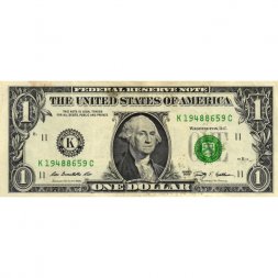 США 1 доллар 2009 год - K - VF