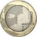 Словения 3 евро 2024 год - 150 лет со дня рождения Рудольфа Майстера