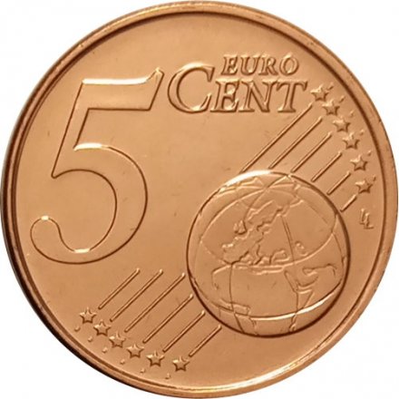 Кипр 5 евроцентов 2010 год - Муфлоны UNC
