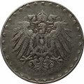 Германия 10 пфеннигов 1917 год (E) (железо, магнитная)
