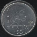 Сан-Марино 50 лир 1996 год - Рене Декарт (Картезий)