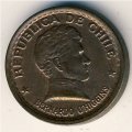 Чили 20 сентаво 1950 год