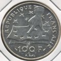 Франция 100 франков 1991 год - Рене Декарт