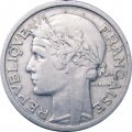 Франция 2 франка 1945 год (без отметки МД)