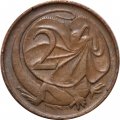 Австралия 2 цента 1976 год