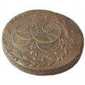 5 копеек 1773 год ЕМ Екатерина II (1762 - 1796) - VF+