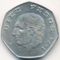 Мексика 10 песо 1974 год - Мигель Идальго