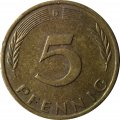 ФРГ 5 пфеннигов 1974 год (D)