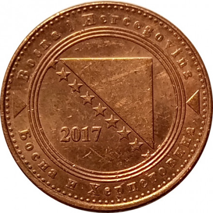 Босния и Герцеговина 10 фенингов 2017 год