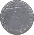 Италия 5 лир 1968 год
