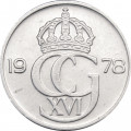Швеция 50 эре 1978 год - Король Карл XVI Густав